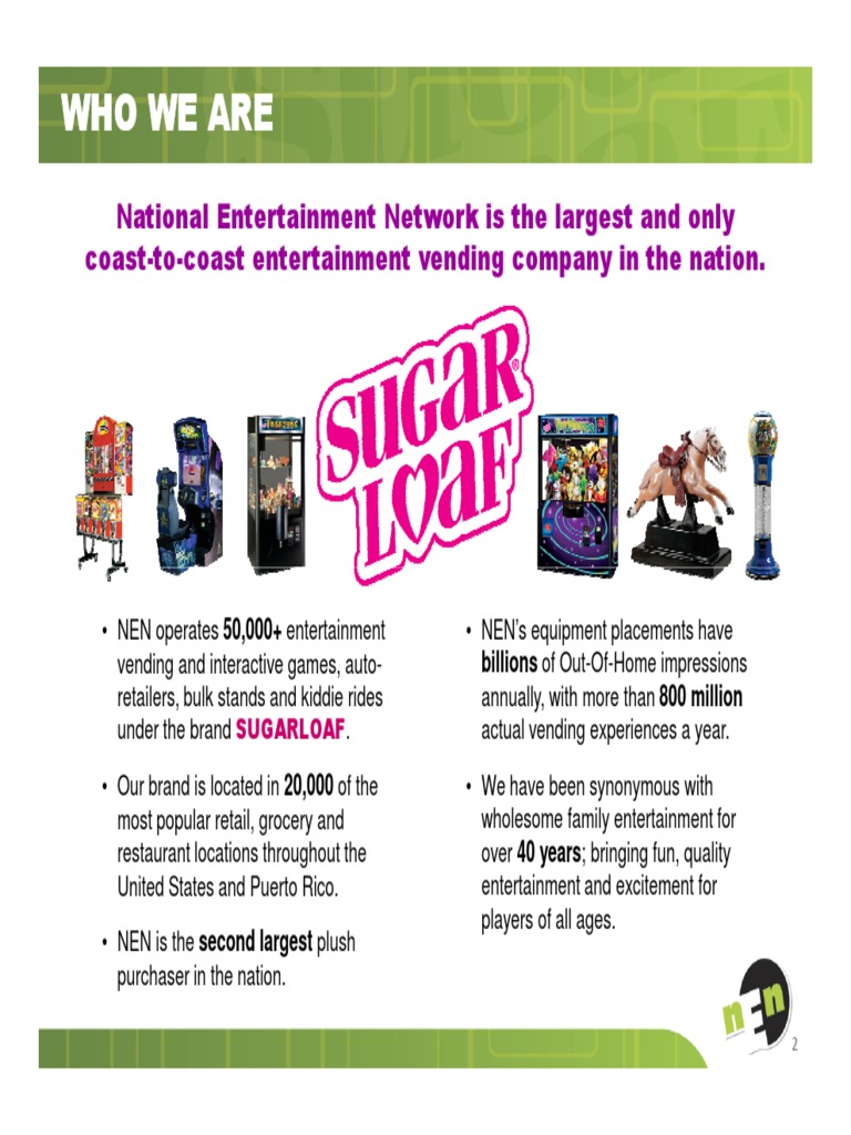 National Entertainment Network Overview | PDF