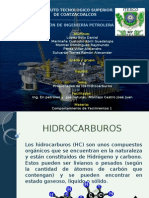 Propiedades de los hidrocarburos