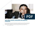 Los Años Menos Conocidos de Augusto Pinochet