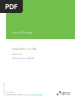 InspireDesigner LINUX 64 Installation Guide V9.0.0.2