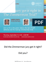 Did The Zimmerman Jury Get It Right - Slide Presentation