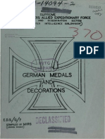 German Medals and Decorations USA 1945