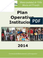 Plan Operativo 2014 PDF