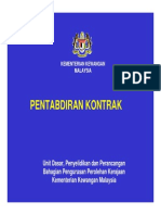 Pentadbiran Kontrak