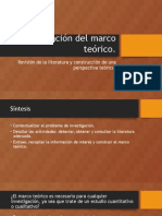 La Elaboración Del Marco Teórico