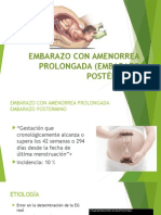 Embarazo Postermino