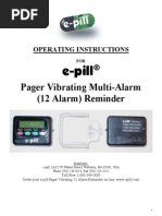 Epill 12-Alarm Pager Manual1
