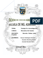 Análisis de suelo para proyecto de construcción