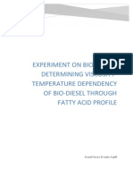 EXPERIMENT ON BIO-DIESEL