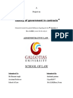 School of Law: Liability of Government in Contracts