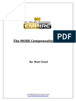MOBE Compensation Plan