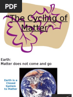 CHAPTER 2 Cycle of Matter