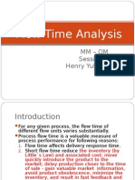 MM - OM - Flow Time Analysis Session 2b