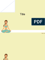 yoga template ppt