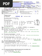 102610648 Design of Steel I Section BS5950