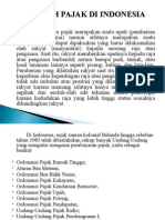 Sejarah Pajak Di Indonesia