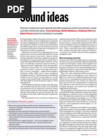 Sound - Ideas - Phononic Crystals