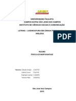 Resumo - Prática de Morfossintaxe PDF
