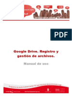 Google Drive. Registro y Gestion de Los Archivos