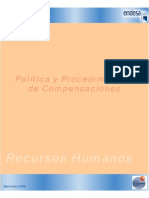 Política y Procedimientos de Compensaciones ENDESA