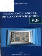 Cuesta, U. - Psicologia Social de La Comunicacion