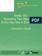 Mining Safety Radio Proceedures PDF