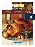 Martha Stewart Living Radio 2 0 1 2: Thanksgiving Hotline Recipes