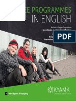 Degree Programmes: in English