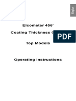 Elcometer 456 User Manual