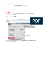 UNIR PDF Con PDF Creator