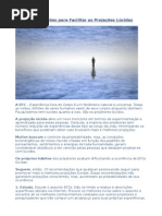 10 Recomendações Para Facilitar as Projeções