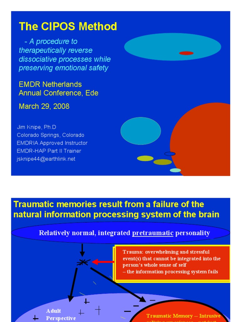 Metodo Knipe Emdr | Eye Movement Desensitization And Reprocessing ...