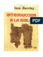 00 William Barclay - Introduccion a La Biblia