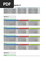 Bigger Leaner Stronger 5 Day Workout Routine Pdf Individual Sports Weight Training