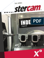 SAMPLE Mastercam X9 Indexing Training Tutorial PDF