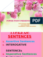 Power Point Presentation: Suvy Susan Varghese B Ed English CANDIDATE CODE:16514352031