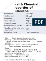 Properties of Toluene 2