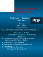 Statistics For Business and Economics: Anderson Sweeney Williams