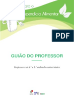 Sensibilizar para o desperdício alimentar - Guião do professor