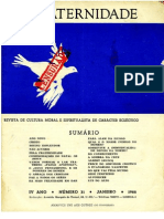 Revista «Fraternidade», de janeiro de 1966