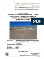 01.00 Informe de Suelos Gilatamarca-Puno