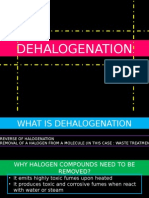 Dehalogenation and Hexavalent Chomium