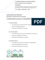 Reações Químicas: Corpúsculos, Átomos, Moléculas e Iões