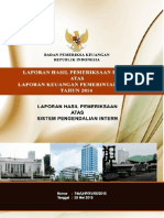Laporan Keuangan Pemerintah Pusat Tahun 2014
