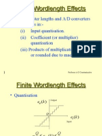 Finite Word length effect 
