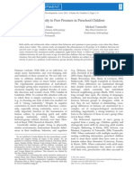 Conformity To Peer Pressure in Preschool Children: Daniel B. M. Haun Michael Tomasello