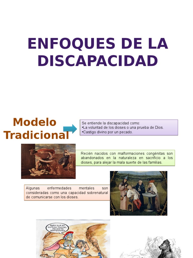 Enfoques de La Discapacidad | PDF