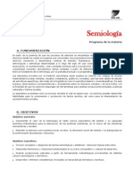 Semiología Programa