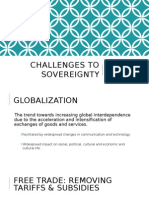challenges to sovereignty