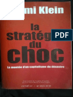 La Strategie Du Choc